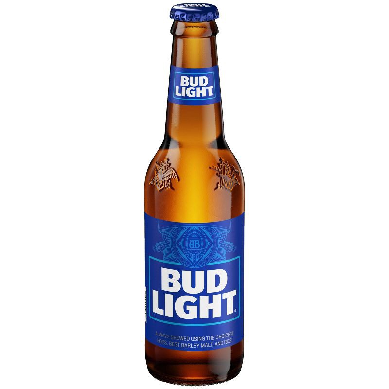 slide 5 of 10, Bud Light American Lager Beer - 18pk/12 fl oz Bottles, 18 ct; 12 fl oz