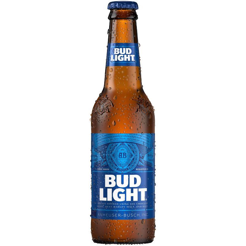 slide 10 of 12, Bud Light American Lager Beer - 20pk/12 fl oz Bottles, 20 ct; 12 fl oz