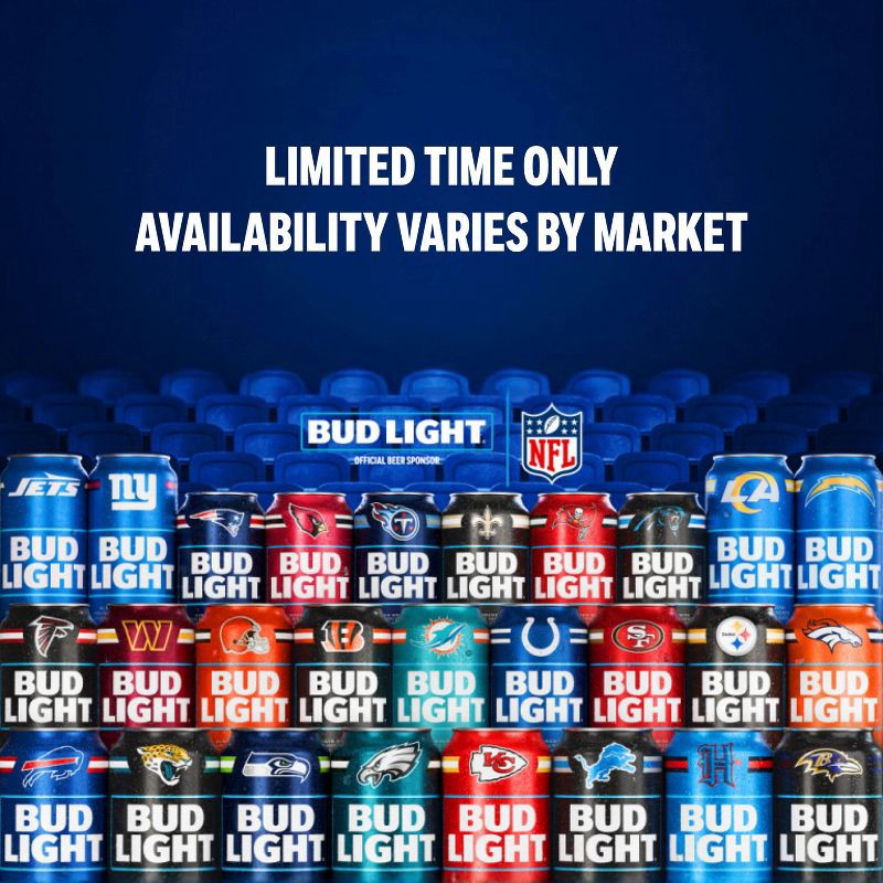 slide 9 of 9, Bud Light American Lager Beer - 24pk/12 fl oz Cans, 24 ct; 12 fl oz