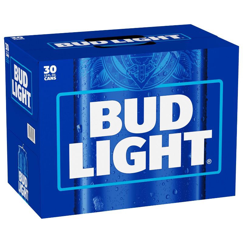 slide 2 of 10, Bud Light Beer - 30pk/12 fl oz Cans, 30 ct; 12 fl oz