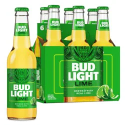 Bud Light Lime American Lager Beer - 6pk/12 fl oz Bottles