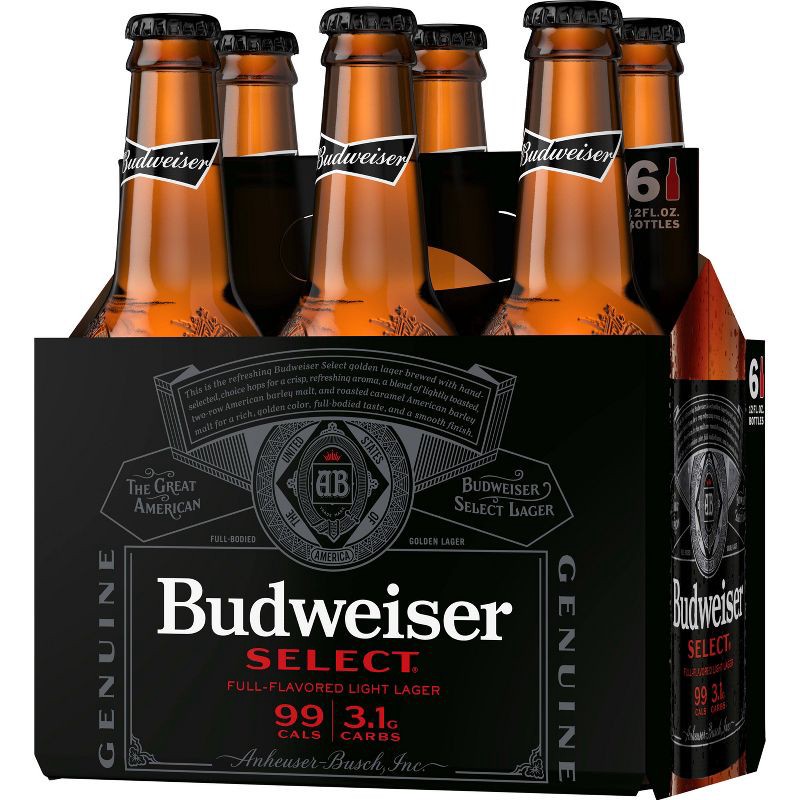 slide 5 of 10, Budweiser Select Beer - 6pk/12 fl oz Bottles, 6 ct; 12 fl oz