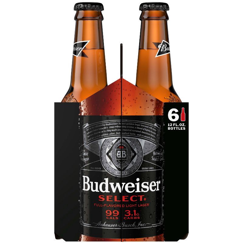 slide 8 of 10, Budweiser Select Beer - 6pk/12 fl oz Bottles, 6 ct; 12 fl oz