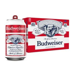 BUDWEISER 24PK CANS 288FLOZ