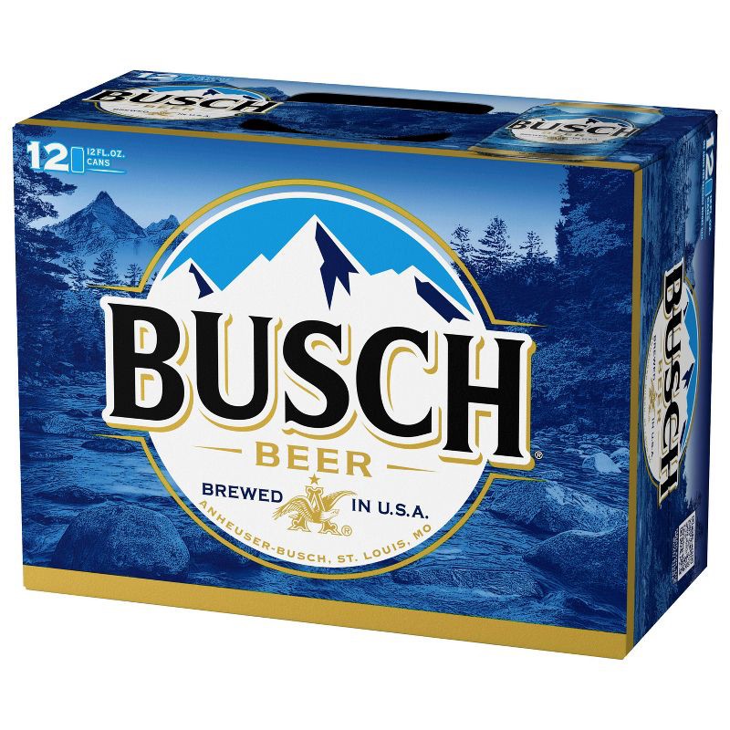 slide 8 of 9, Busch Beer - 12pk/12 fl oz Cans, 12 ct; 12 fl oz