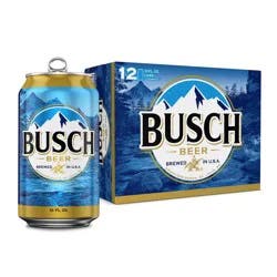 Busch Beer - 12pk/12 fl oz Cans