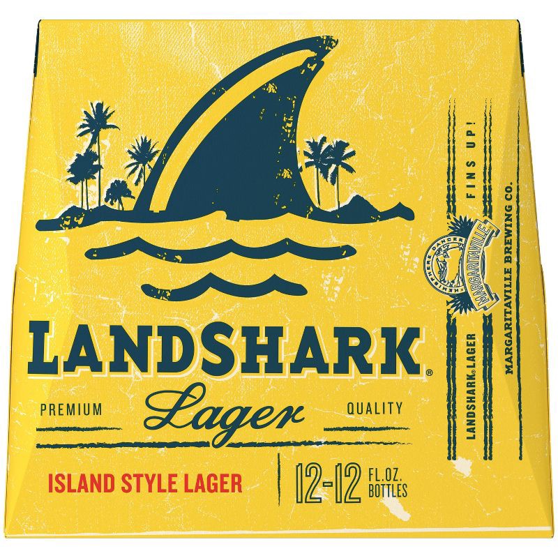 slide 7 of 10, LandShark Lager Landshark Island Style Lager Beer - 12pk/12 fl oz Bottles, 12 ct; 12 fl oz