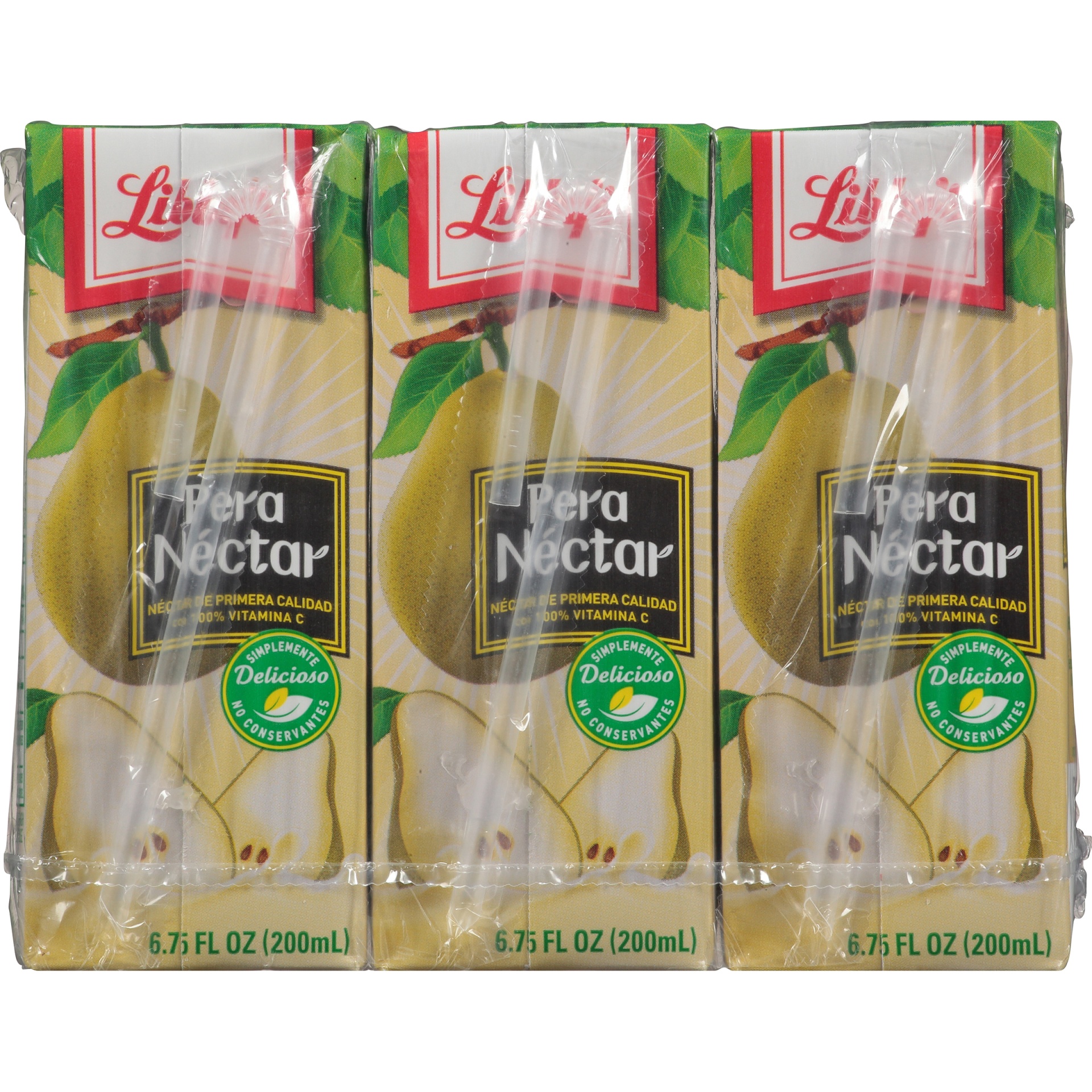 slide 7 of 8, LIbby's Premium Pear Nectar with 100% Vitamin C - 3 ct; 6.75 fl oz, 3 ct; 6.75 fl oz