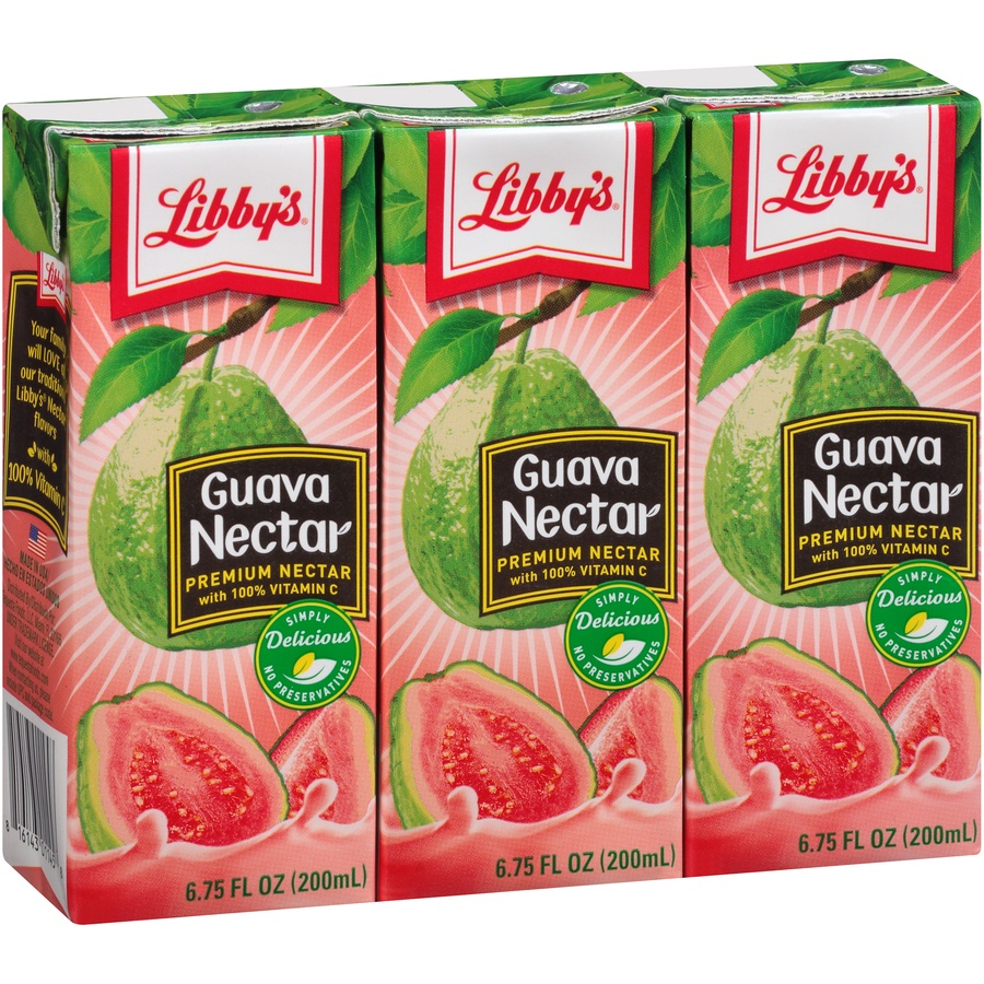 slide 6 of 8, Libby's Premium Guava Nectar - 3 ct; 6.75 fl oz, 3 ct; 6.75 fl oz