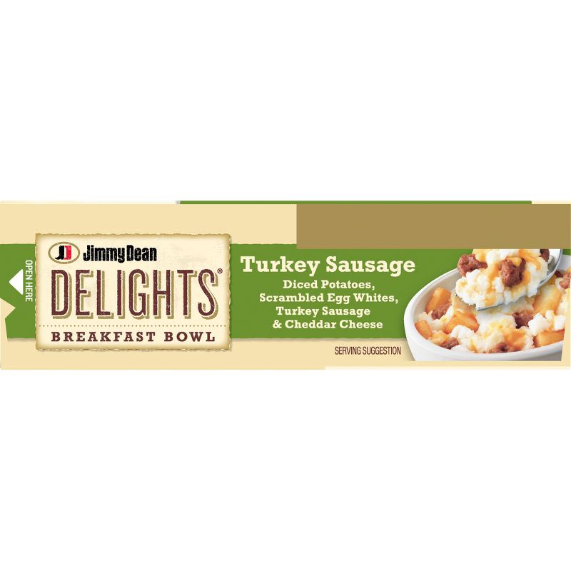 slide 9 of 11, Jimmy Dean Delights Frozen Turkey Sausage Breakfast Bowl - 7oz, 7 oz