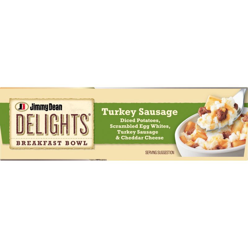 slide 10 of 11, Jimmy Dean Delights Frozen Turkey Sausage Breakfast Bowl - 7oz, 7 oz