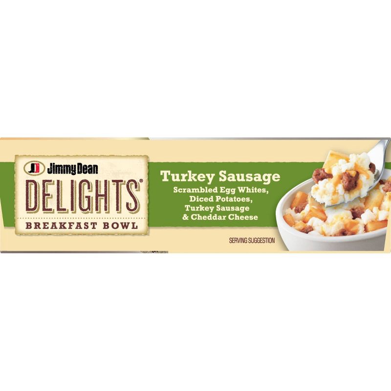 slide 11 of 11, Jimmy Dean Delights Frozen Turkey Sausage Breakfast Bowl - 7oz, 7 oz