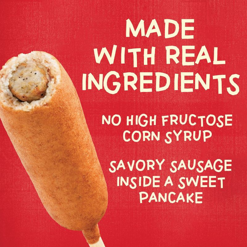 slide 5 of 5, Jimmy Dean Original Frozen Pancakes & Sausage On A Stick - 12ct, 12 ct