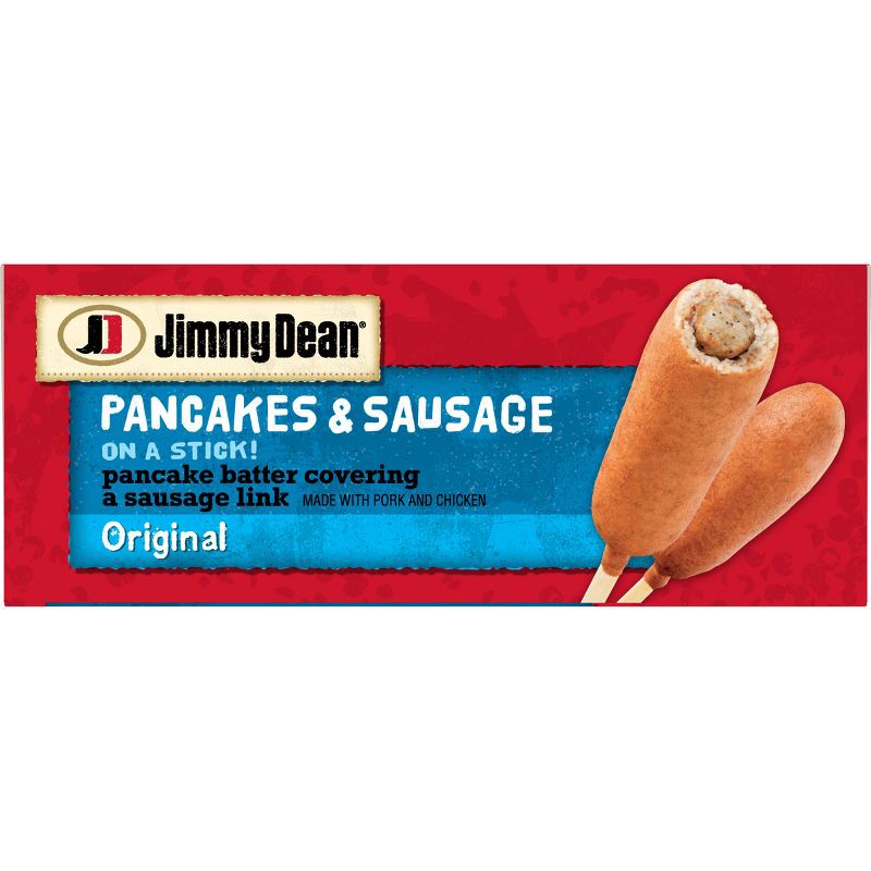 slide 7 of 10, Jimmy Dean Original Frozen Pancakes & Sausage On A Stick - 12ct, 12 ct