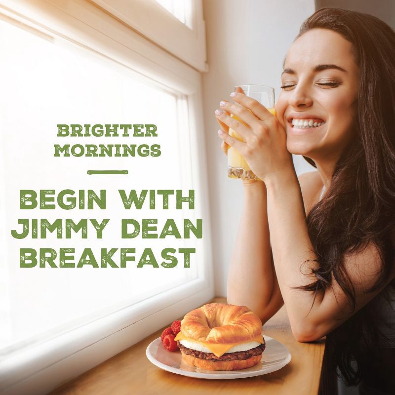 slide 2 of 4, Jimmy Dean Delights Turkey Sausage, Egg Whites, & Cheese Frozen Croissant - 4ct, 4 ct