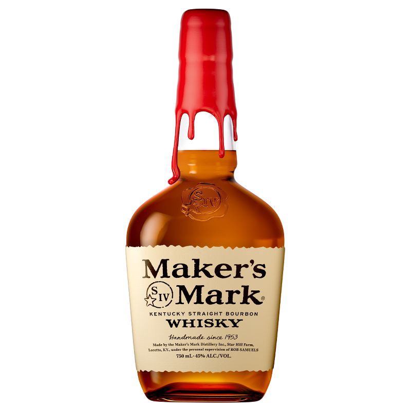 slide 1 of 8, Maker's Mark Kentucky Straight Bourbon Whisky - 750ml Bottle, 750 ml