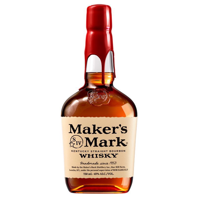 slide 1 of 8, Maker's Mark Kentucky Straight Bourbon Whisky - 750ml Bottle, 750 ml
