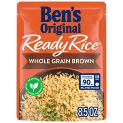 Ben's Original Ready Rice Whole Grain Brown Rice Microwavable Pouch - 8.8oz