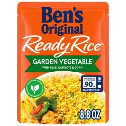 Ben's Original Ready Rice Garden Vegetable Microwavable Pouch - 8.8oz