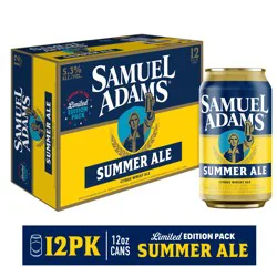 Samuel Adams Summer Ale Seasonal Beer (12 fl. oz. Can, 12pk.)