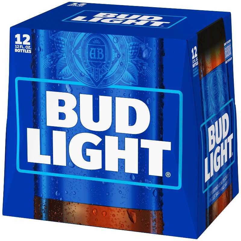 slide 3 of 10, Bud Light Beer - 12pk/12 fl oz Bottles, 12 ct; 12 fl oz