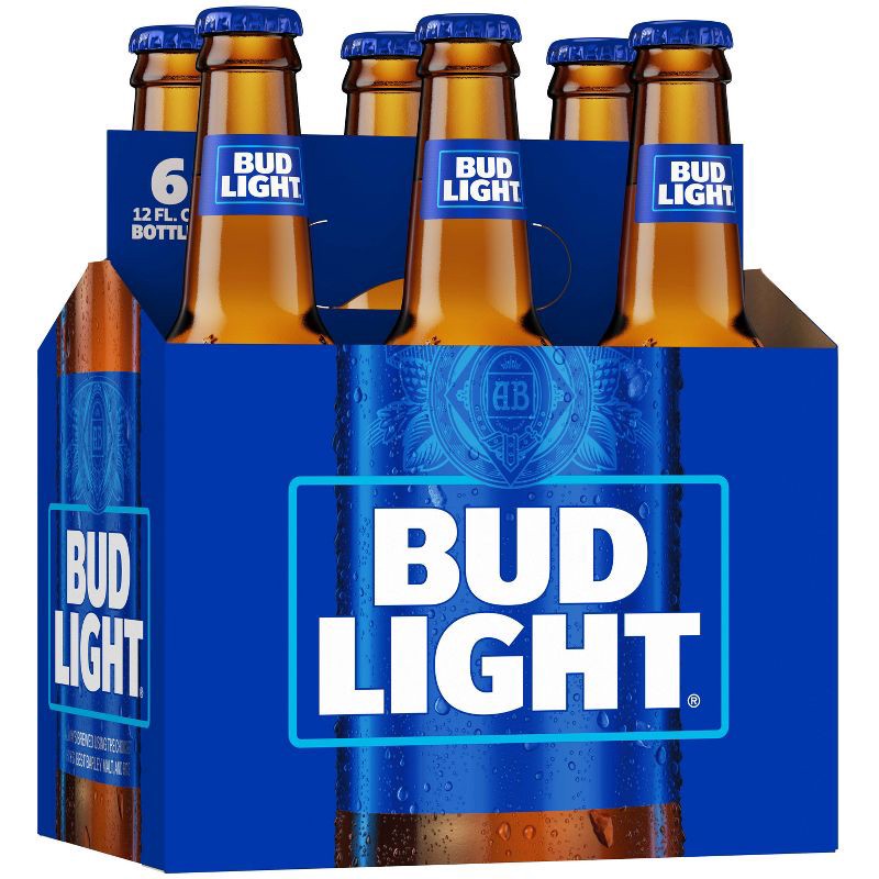 slide 12 of 12, Bud Light Beer - 6pk/12 fl oz Bottles, 6 ct; 12 fl oz