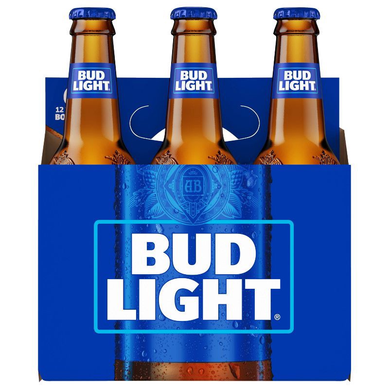 slide 11 of 12, Bud Light Beer - 6pk/12 fl oz Bottles, 6 ct; 12 fl oz