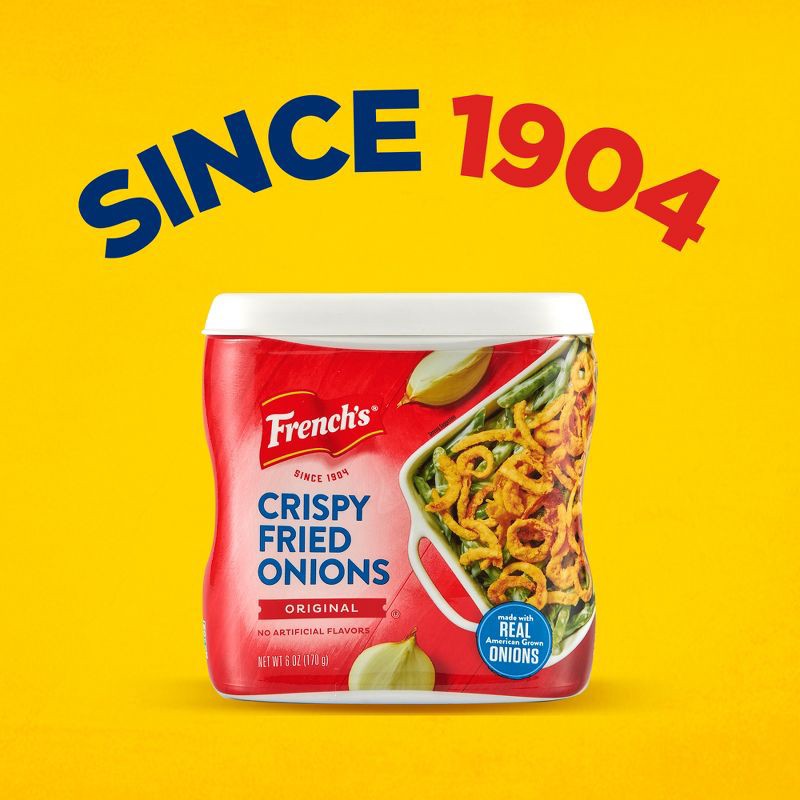 slide 17 of 22, French's Original Crispy Fried Onions - 6oz, 6 oz