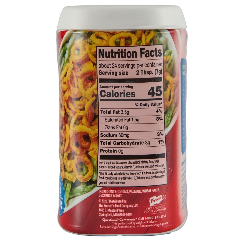 slide 9 of 22, French's Original Crispy Fried Onions - 6oz, 6 oz