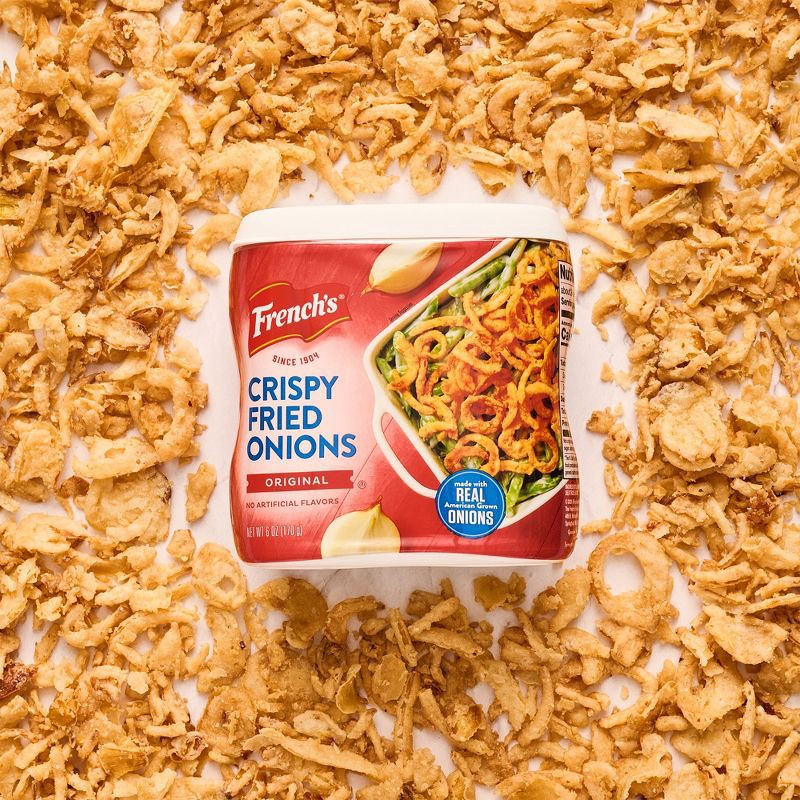 slide 7 of 22, French's Original Crispy Fried Onions - 6oz, 6 oz