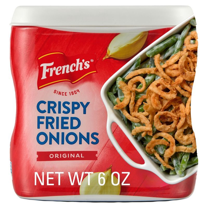 slide 1 of 22, French's Original Crispy Fried Onions - 6oz, 6 oz