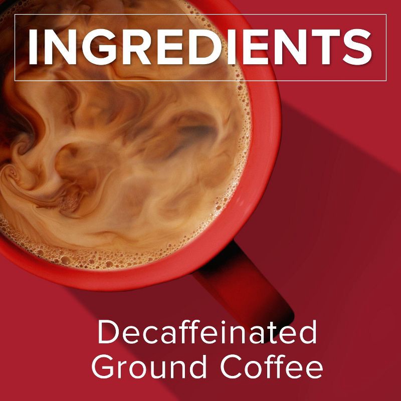 slide 5 of 6, Folgers Classic Medium Roast Ground Coffee - Decaf - 25.9oz, 25.9 oz