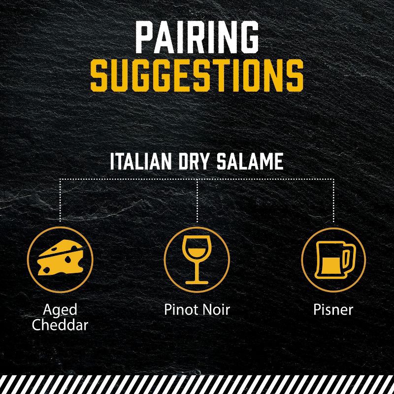 slide 5 of 8, Columbus Sliced Italian Dry Salame Deli Meats - 12oz, 12 oz