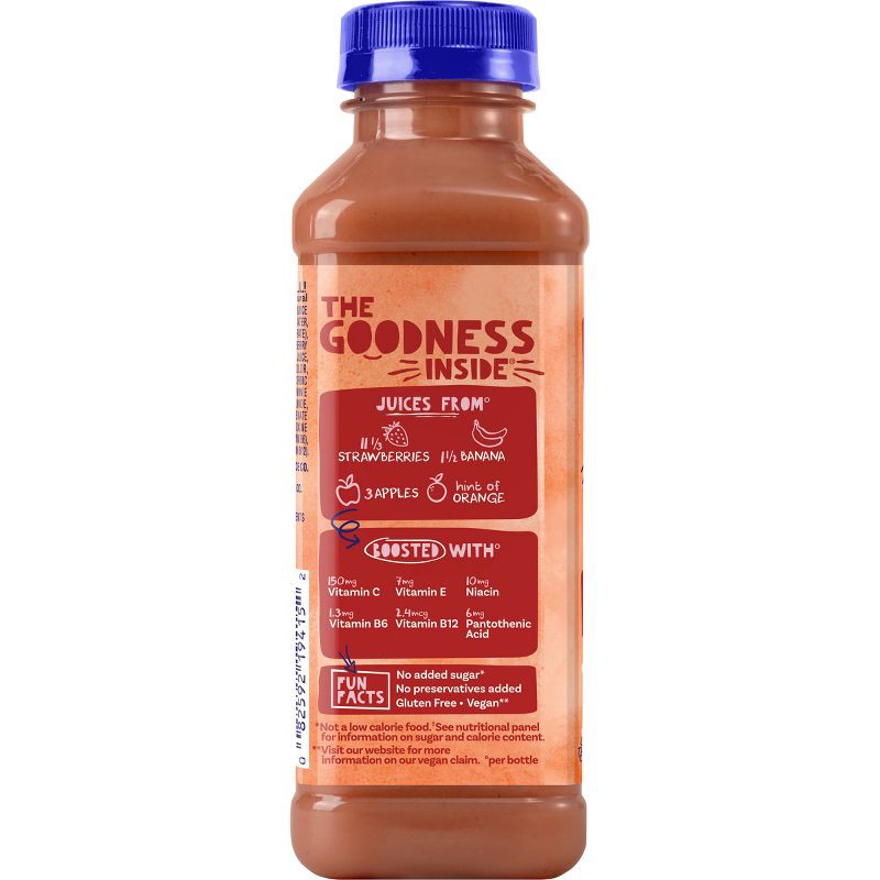 slide 9 of 13, Naked Strawberry Banana Juice Smoothie - 15.2 fl oz, 15.2 fl oz