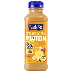 Naked Protein Smoothie Tropical - 15.2 fl oz Bottle