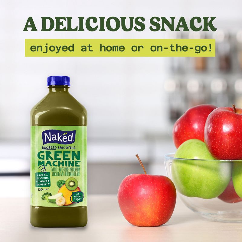 slide 6 of 9, Naked Green Machine Boosted Juice Smoothie - 64 fl oz, 64 fl oz