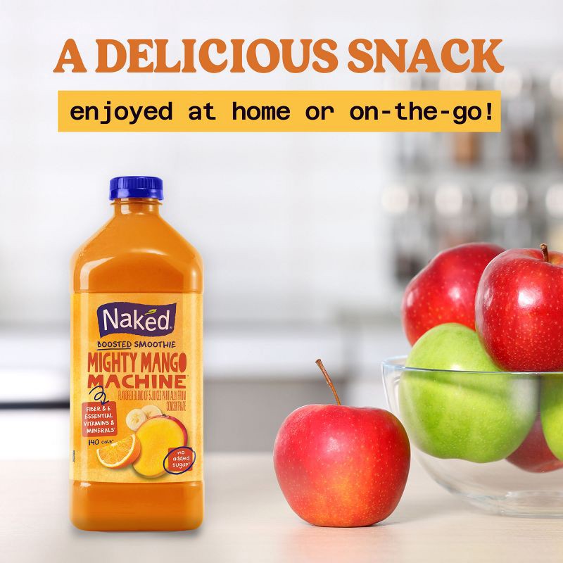 slide 6 of 9, Naked Mighty Mango Juice Smoothie - 64 fl oz, 64 fl oz