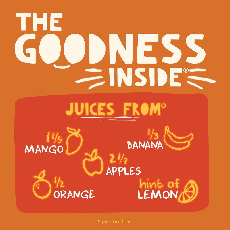 slide 5 of 9, Naked Mighty Mango Fruit Juice Smoothie - 15.2 fl oz, 15.2 fl oz