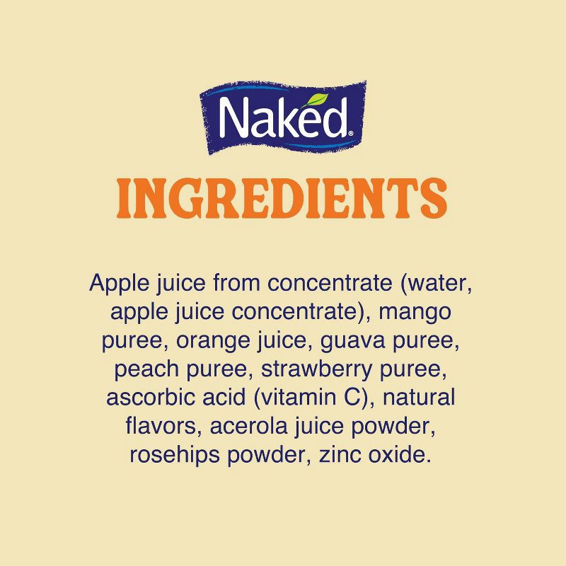 slide 2 of 11, Naked Power-C Machine Juice Smoothie - 15.2 fl oz, 15.2 fl oz