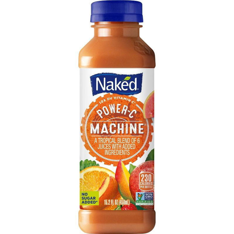slide 1 of 11, Naked Power-C Machine Juice Smoothie - 15.2 fl oz, 15.2 fl oz