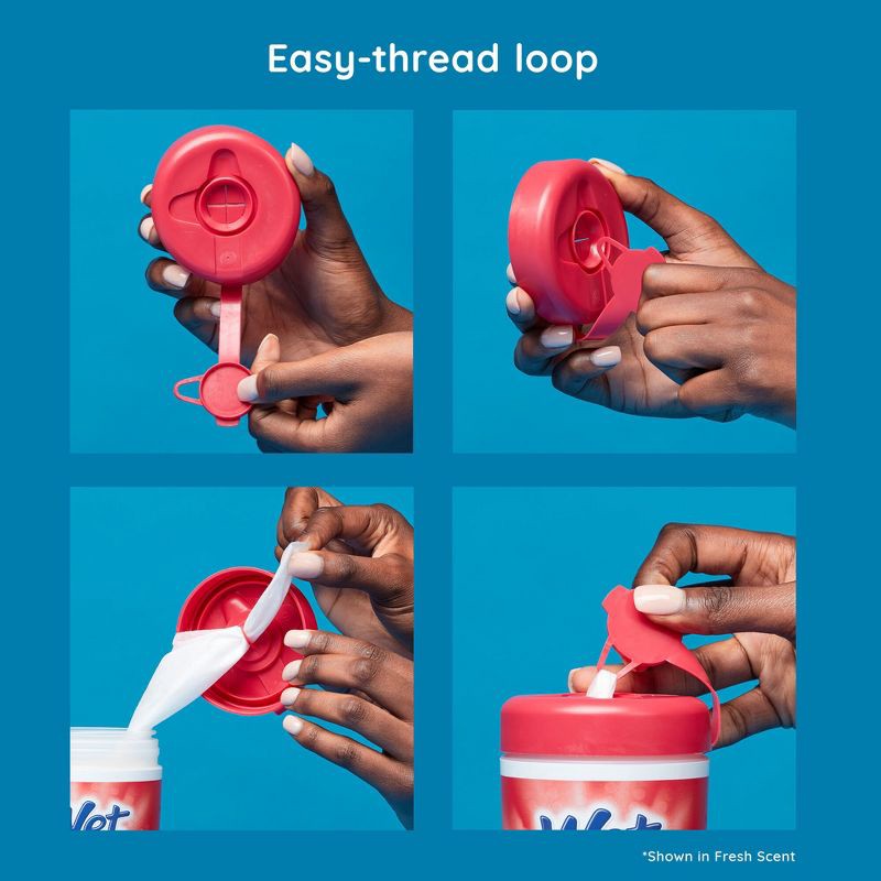 slide 7 of 8, Wet Ones Antibacterial Hand Wipes Canister - Fresh Scent - 40ct, 40 ct