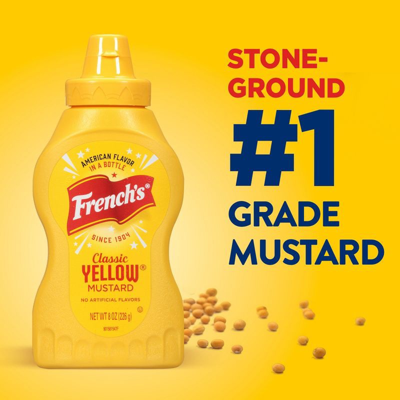slide 12 of 25, French's Classic Yellow Mustard - 8oz, 8 oz