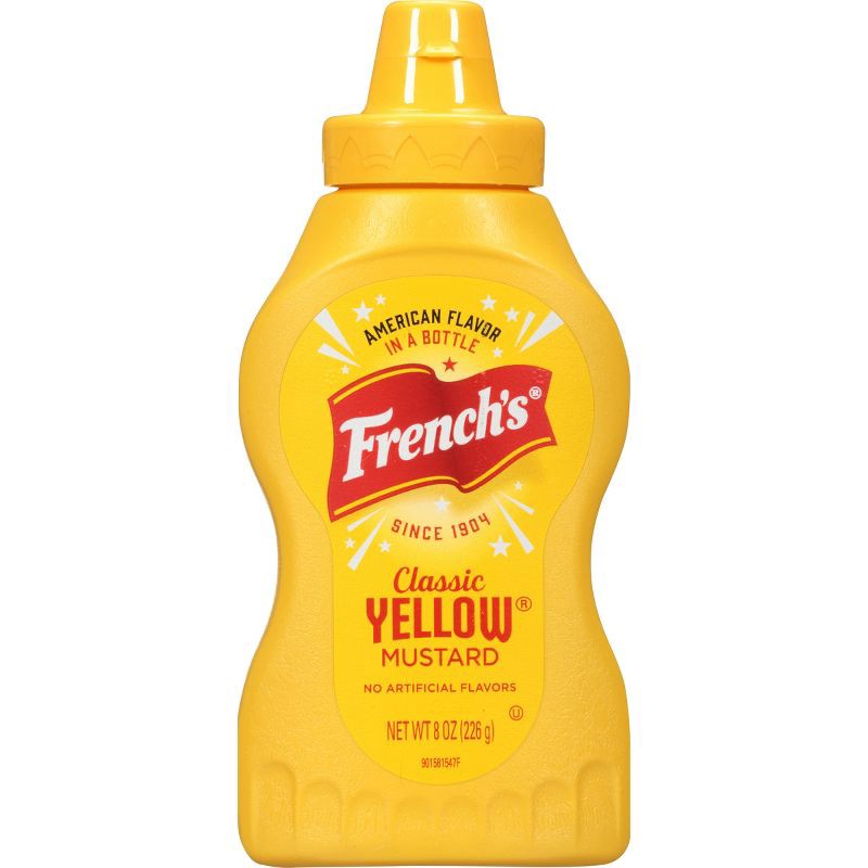 slide 1 of 25, French's Classic Yellow Mustard - 8oz, 8 oz