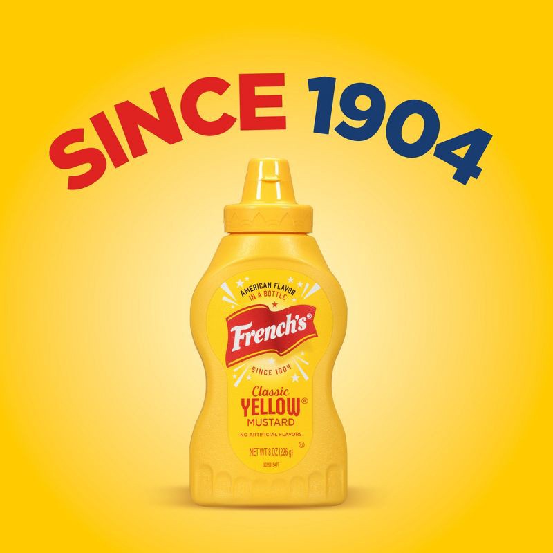 slide 8 of 25, French's Classic Yellow Mustard - 8oz, 8 oz
