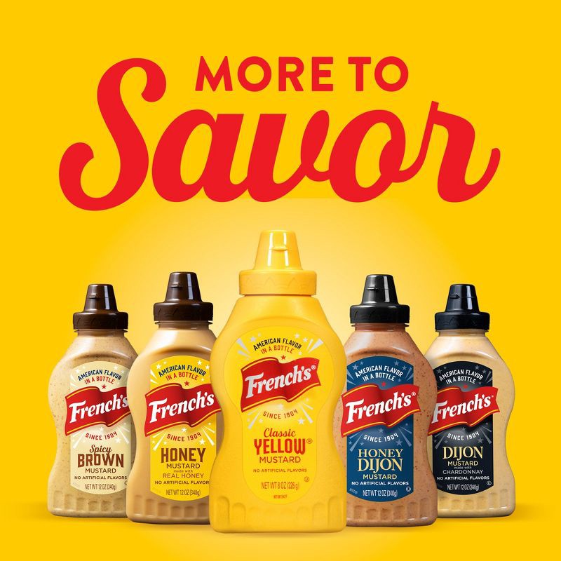 slide 10 of 25, French's Classic Yellow Mustard - 8oz, 8 oz