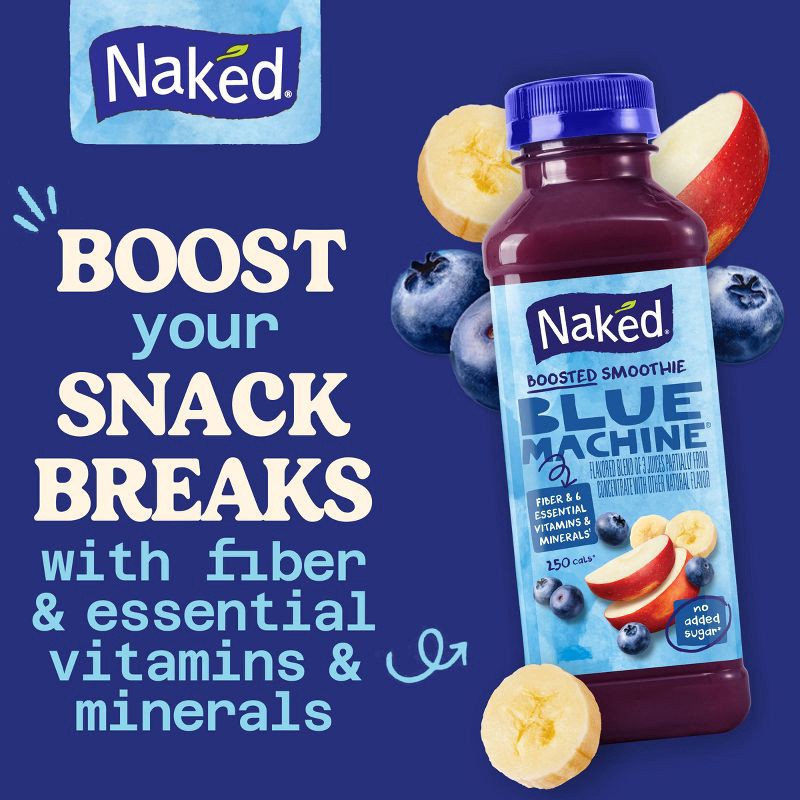 slide 3 of 11, Naked Blue Machine Juice Smoothie - 15.2 fl oz, 15.2 fl oz
