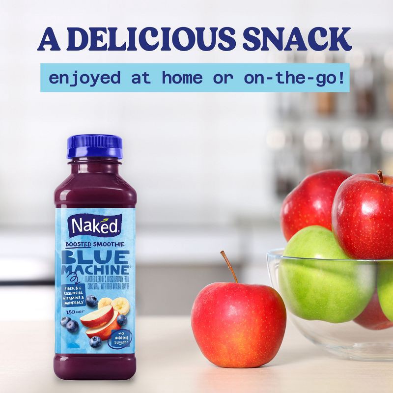 slide 6 of 11, Naked Blue Machine Juice Smoothie - 15.2 fl oz, 15.2 fl oz