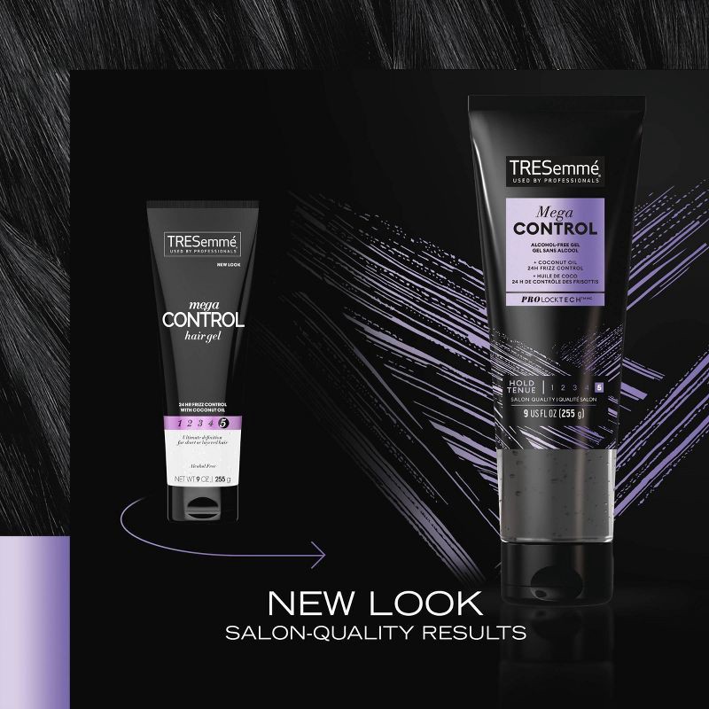 slide 4 of 8, Tresemme Mega Control Hair Gel for 24-Hour Frizz Control - 9oz, 9 oz