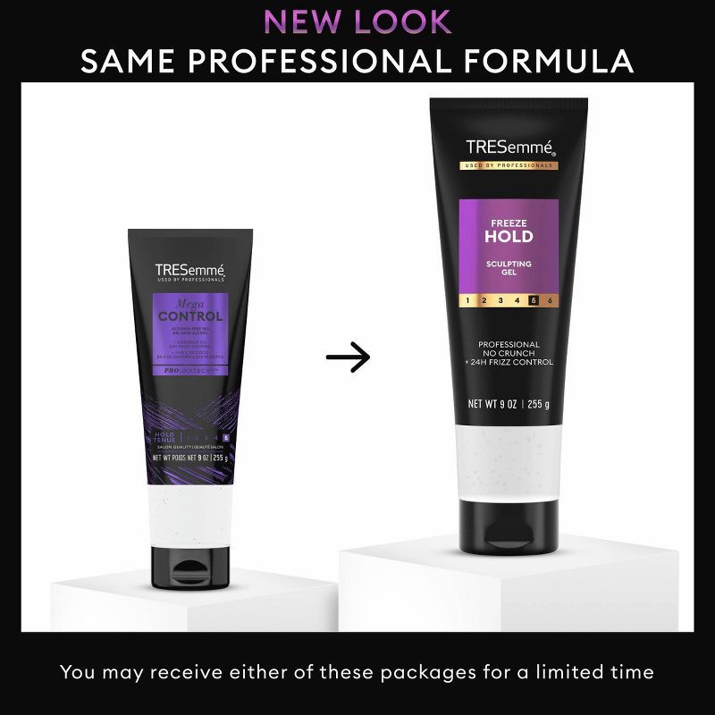 slide 4 of 8, Tresemme Mega Control Hair Gel for 24-Hour Frizz Control - 9oz, 9 oz