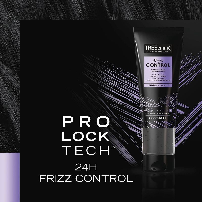 slide 7 of 8, Tresemme Mega Control Hair Gel for 24-Hour Frizz Control - 9oz, 9 oz